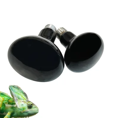 Red Infrared Heat Lamp Bulb Reptile Heating Light for Tortoise Chameleon Snake Hamster Vivarium Winter Temperature Control