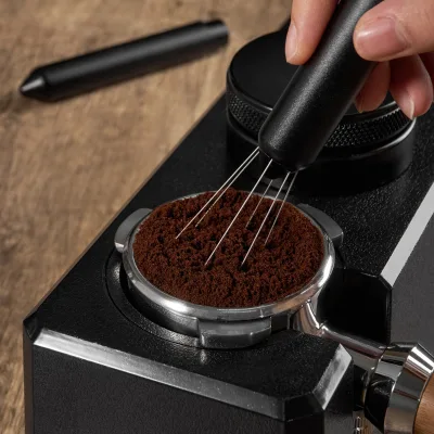 2025 Coffee Powder Needle Automatic Telescopic Powder Stirring Needle Pressing Powder Distributing Needle
