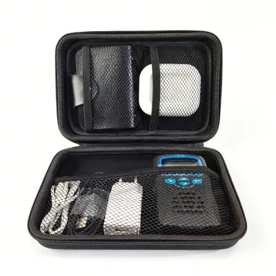 Large Capacity Waterproof EVA Accessories Storage Case Travel Laptop Electronic Accessories Case Charging Cable Bag