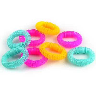 Hair Styling Donuts Hair Roller Hairstyle Plastic Bendy Soft Curler Spiral Curls Rollers DIY Hair Styling Tools for Girl