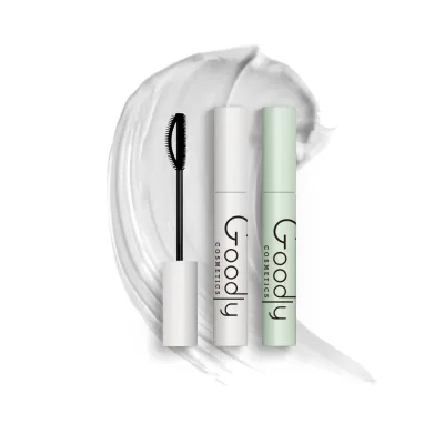 Goodly Cosmetics Waterproof Mega Volume Mascara 24h Buildable Volume Lash Clash Extreme Natural-Origin Ingredients Mascara