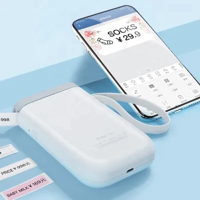 Hot Selling New Design for Convenient 12MM Portable Phone Transmit Blue Tooth Terminal Mini Printer