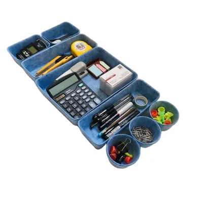 All Win Deer Promotion Multi Functional Desk Drawer Organizer Trays Set