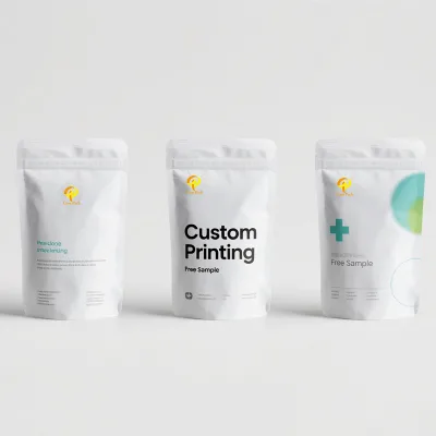 Packaging Medical Grade Smell Proof Plastic Packaging Bag for Pharmaceutical Powder Pouch