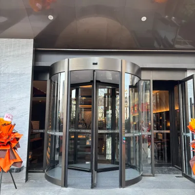 2025 CE EN 16034 Certified Smoke Control System Revolving Door