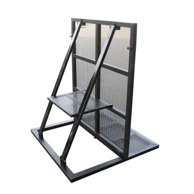 ESI Crowd Barriers Aluminum Crowd Control Mojo Concrete Stage Concert Barriers