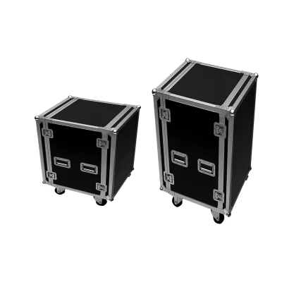 14U Shockproof High Quality Road Case Transport and Storage Rack Flight Case