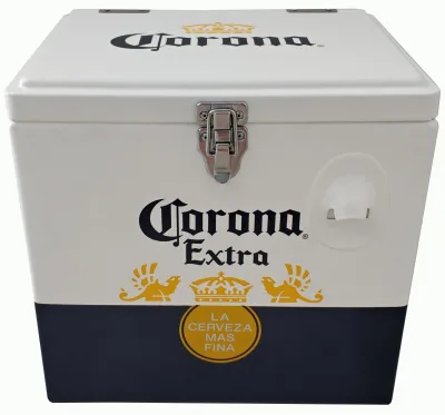 15 Liters Rotomolded Table Portable Beer Cooler Ice Chest Retro Cooler Box