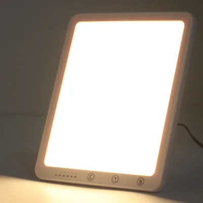 Best 10000 Lux LED SAD Light for Seasonal Affective Disorder Mood Depression Simple Design E26 DC Daylight Sun Sunlight Vitamin