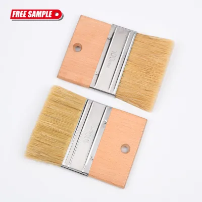 Factory Wholesale Hog Bristle Beech Wood Handle Wall Paint Brush