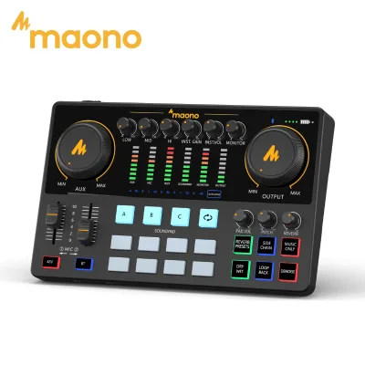 Maono AME2 Professional Audio Mixer Interface