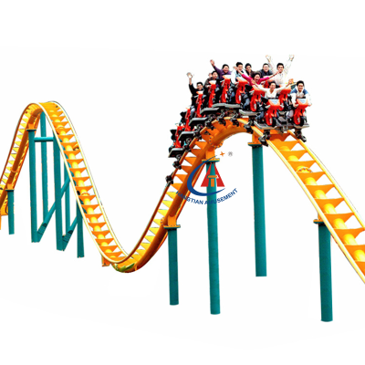 Fair Attraction Amusement Park Thrill Rides Cart Roller Coaster for Sale