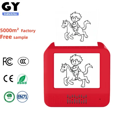 AI Sticker Printer for Kids with Battery-Powered Interactive Voice Dialogue Reading Machine Supporting Chinese & English