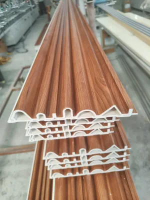 WPC Waterproof Impact-resistant Film Laminated Modern Design Bathroom Wall Cladding Panel