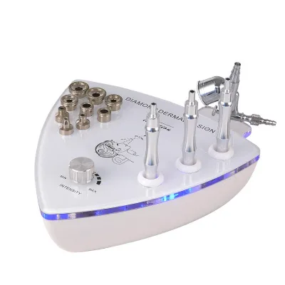 Portable 2 in 1 Oxygen Face Spray & Diamond Microdermabrasion Blackhead Removal Facial Beauty Machine