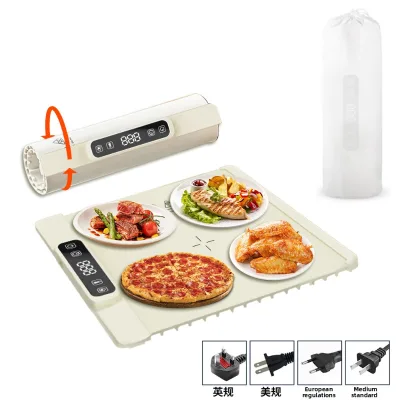 New Design Silicone Food Warming Tray Silicone Electric Heating Tray Electric Warming Tray With Adjustable Temperature