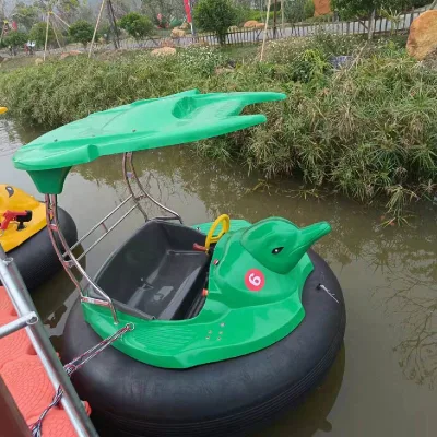 Meierya Funny Water Games for Family Rides Park Electric Fiberglass Bumper Boats for Kids (M-023) Lake Use 12-Month Warranty
