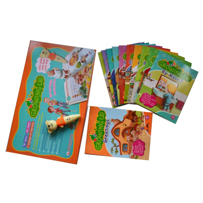 Classroom English Learning Growing up Books for Teaching Studying English Word, Sentence, Dialogue, Conversation, Song Sonix OID