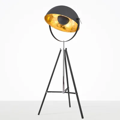 Industrial Floor Lamp Vintage Iron Tripod Floor Lamps for Living Room Bedroom Study Nordic Home Decor E27 Designer Standing Lamp