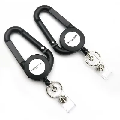 High Quality Retractable Badge Reel Key Holder Mountain Style for Everyday Use