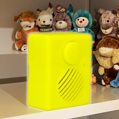 Customizable Electric Motion Sensor Voice Box for Plush Toys Programmable Speakers Squeeze Music Accessory Doll Voice Box