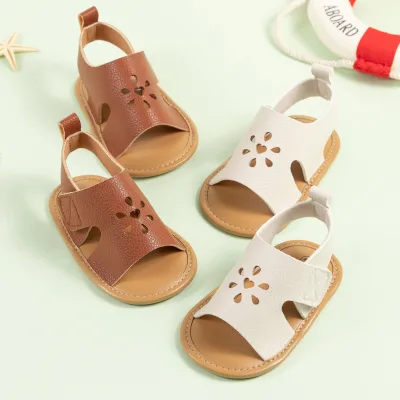 Adorable Baby Sandals with Cutout Design Soft Sole and Comfortable Toddler Sandals