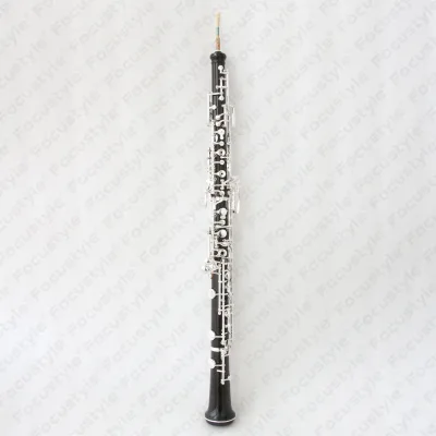 Focustyle FOB-500 Aged Crack-Resistant Ebony Oboe Full Conservatory System Smooth Trill Key Action for Daily Orchestra Rehearsal