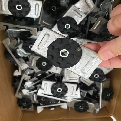 Soundproof Galvanized Steel Industrial Sound Isolation Clips Z275g 100pcs Carton Packing