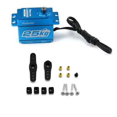 PowerHD LW25MG Climbing Car Servo Fully Waterproof All Metal Teeth High Torque Suitable for KM5 TRX-4 T4 Off-road RC Car Racing