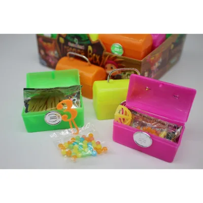 Confectionery Dulces Sweets Toys Wholesaler Kid's Favorite Treasure Chest Candies Toy with Candy and Sweets