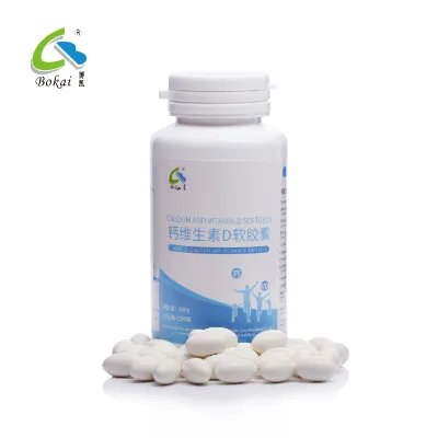Maintain Estrogen Balance Health Supplement Calcium and Vitamin D3 Softgels