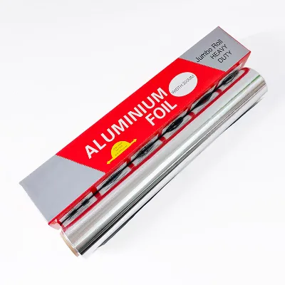30M Wholesale Factory Silver Foil Paper for Food Cooking Insulated Foil Sheet Burger Wrapping Paper
