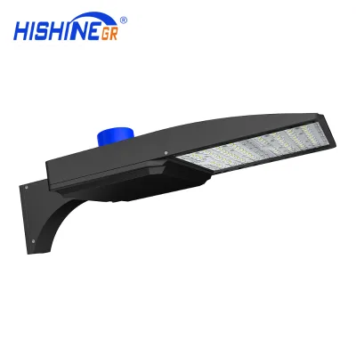 Hishine 150W IP66 Led Parking Lot Light 480V Outdoor Flood Light with 22Wh Short Cap Aluminum Alloy Body 7-Year Warranty