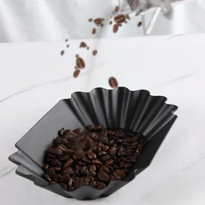 Coffee Cup,Coffee Bean Tray Food Grade PP Plastic Coffee Beans Sample Tray Display Dish Plate Container Home Kitchen Accessories
