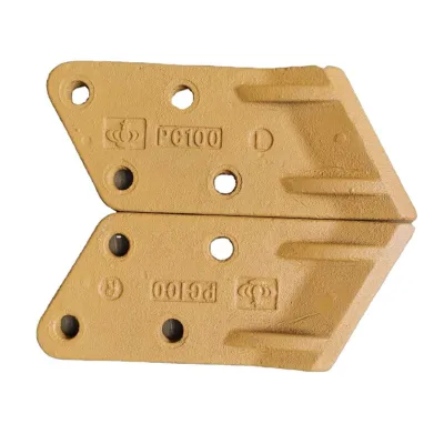 Excavator Spare Parts Heavy Duty Excavator End Bit Side Cutter PC100 EX100
