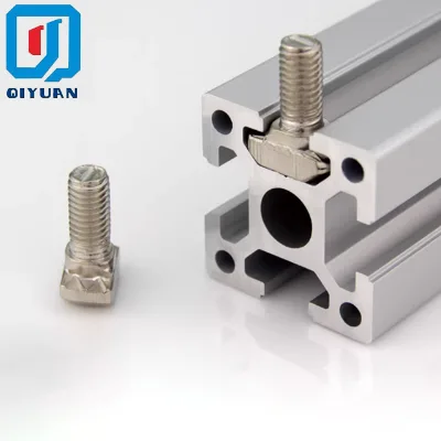 T head bolt used in the Industrial aluminum profile slot. Accessories fasteners & Hardware.