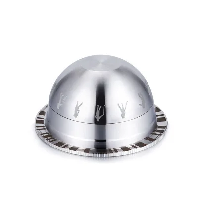 80ml Coffee Pod Stainless Steel Reusable Refillable Capsules Vertuoline