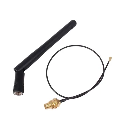 EParthub S-M-A Female External Antenna Adapter for 2.4G WIFI Module with S-m-a-male Antenna