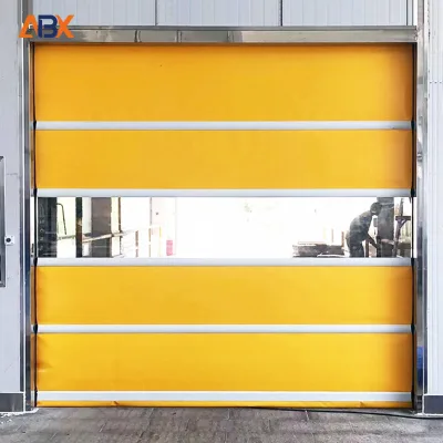 Industrial Rapid Lifting PVC Shutter Door for Logistics Center