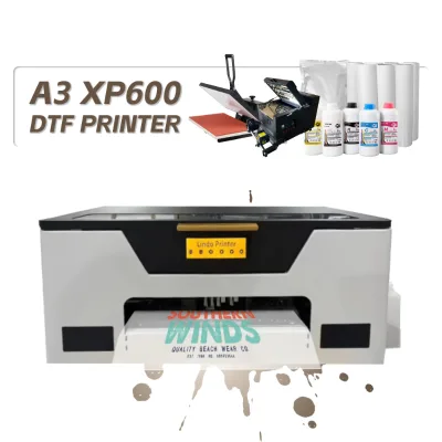 A3 Mini XP600 4 Head DTF Printing Machine with Shaker for Sticker Printing DTF Printer