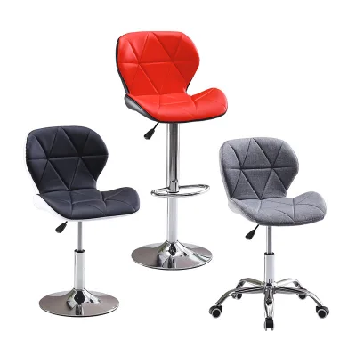 Modern Simple High bar Chair Rotary Lift Pulley Stool Leisure High bar Chair Stool bar Furniture Wholesale
