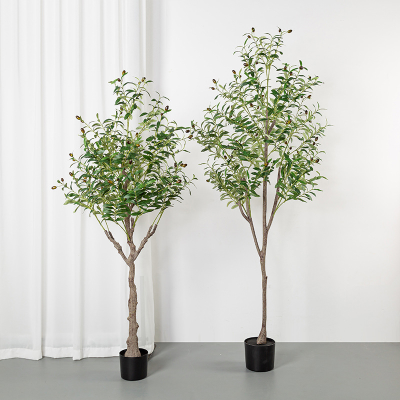 The Hot-selling Artificial Olive Tree Potted Home Landing Large Artificial Plant