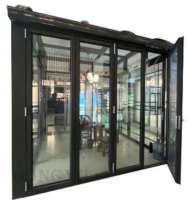American NFRC Standard Villa Folding Glass Door Front Door