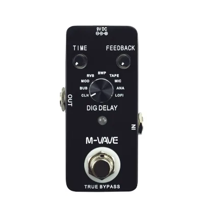 Wholesale Mini Single Guitar Effect Pedal Portable Effect Pedal Delay for Electric Guitar