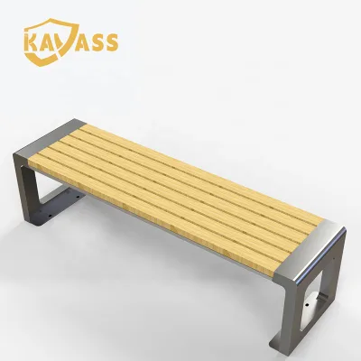 KAVASS Customized Eco-friendly Long Lifespan Outdoor Dining Chair Good Performance Durable Stainless Steel Furniture Design