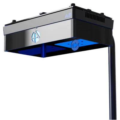 A8SE III Max/Blue 3.0 Generation 240W Full Spectrum Marine LED Light WiFi App Programmable Seawater Plastic Eco-Friendly Mount