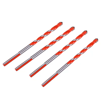 Hot Sale Multifunction Masonry Drill Bit Kit Carbide Tip Triangular-Overlord Punching Hole Working Drill Bits