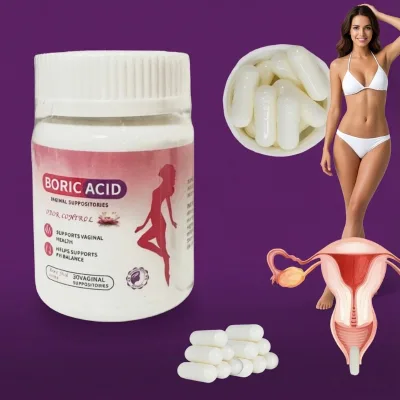 Plant Extract Vaginal Lubricant Capsules Suppositories | Supports Vaginal Health pH Balance Effective Convenient for Vaginal