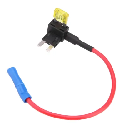 12V Car Add-a-circuit Fuse Wire Looms Adapter ATM APM Blade Mini ATM APM Blade Fuse Vehicle Protection