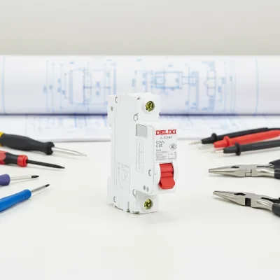 High Quality DELIXI 1p Miniature Circuit Breaker DZ47s 230V 6kA Rail Mounting Wholesale for Current Protection